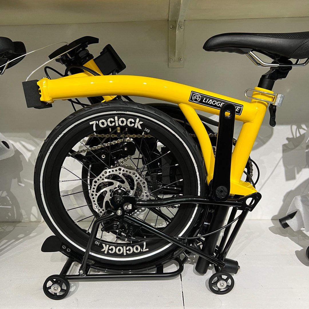 LIAOGE TRIFOLD DISC BRAKE 16” 20” EXTERNAL GEAR 9 SPEED