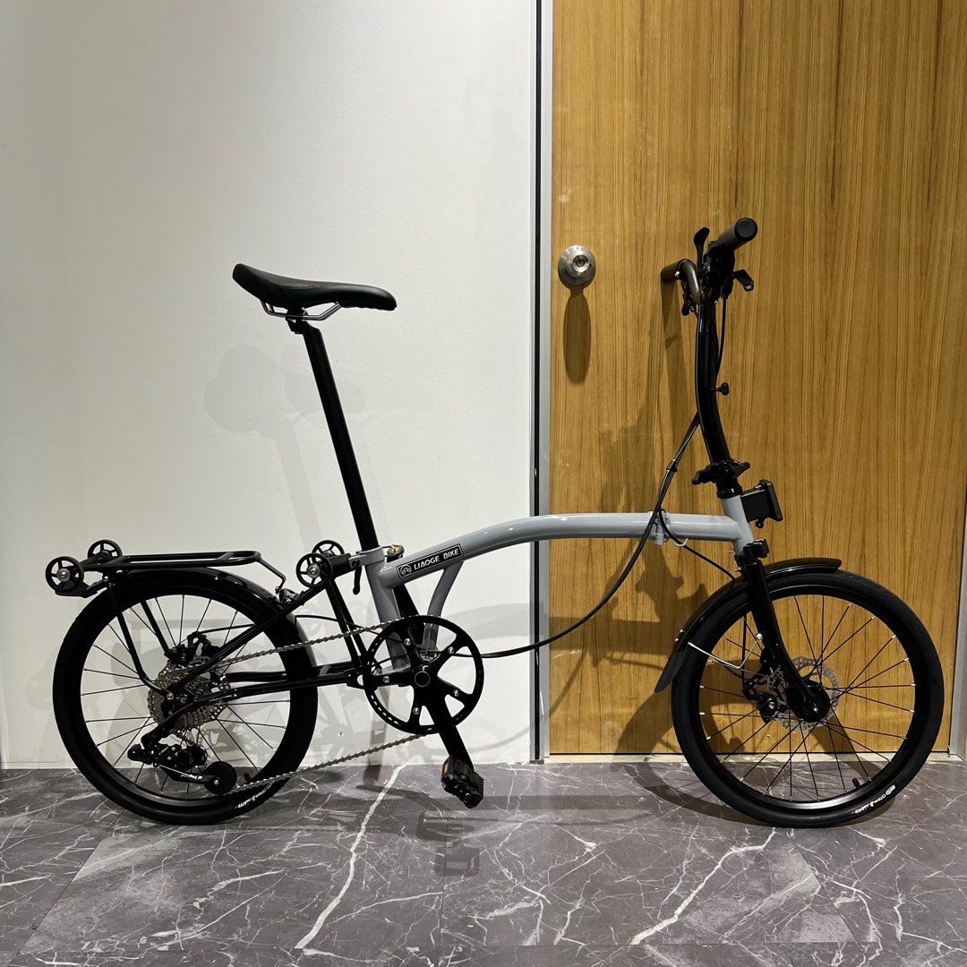 LIAOGE TRIFOLD DISC BRAKE 16” 20” EXTERNAL GEAR 9 SPEED