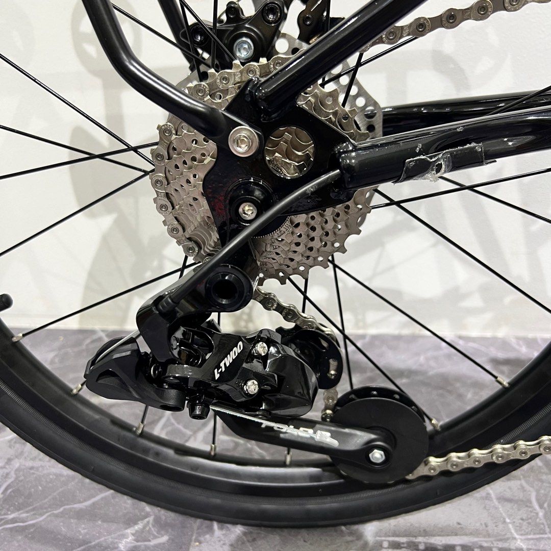 LIAOGE TRIFOLD DISC BRAKE 16” 20” EXTERNAL GEAR 9 SPEED