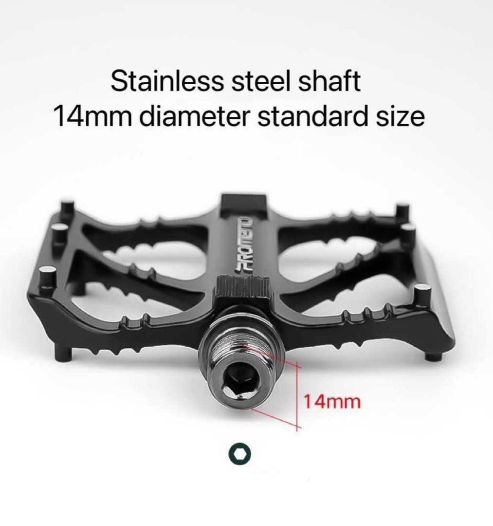 Quick Release Metal Pedals for Folding Bike Mountain Bikes