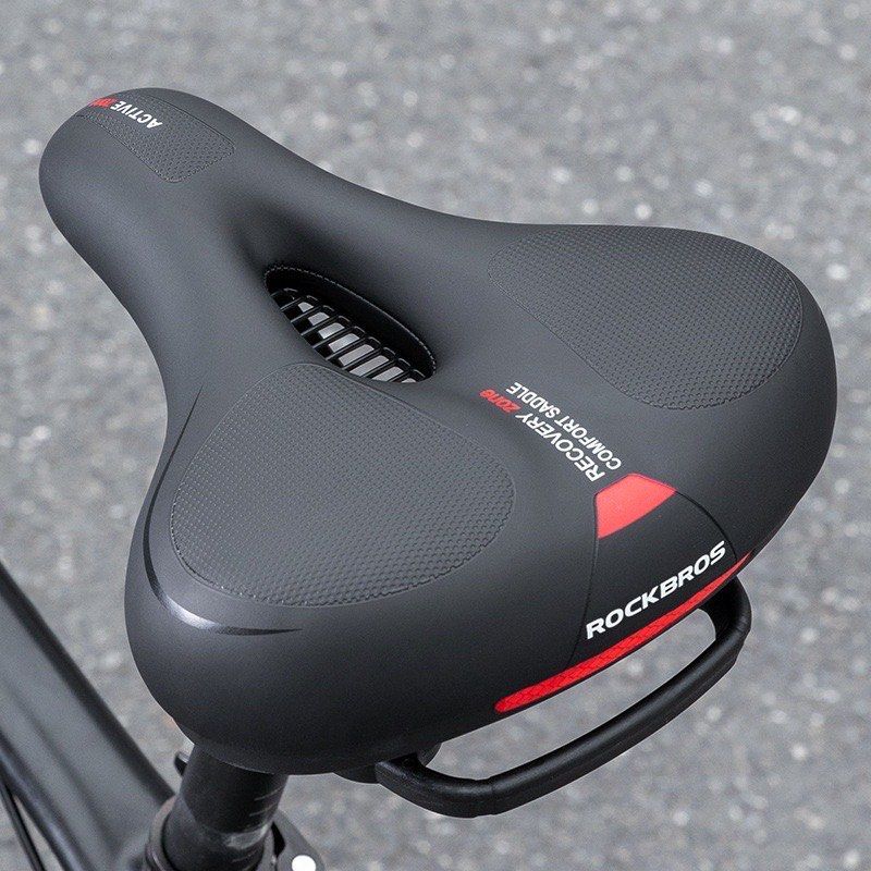 ROCKBROS BICYCLE SADDLE BIG SEAT COMFORTABLE CUSHION