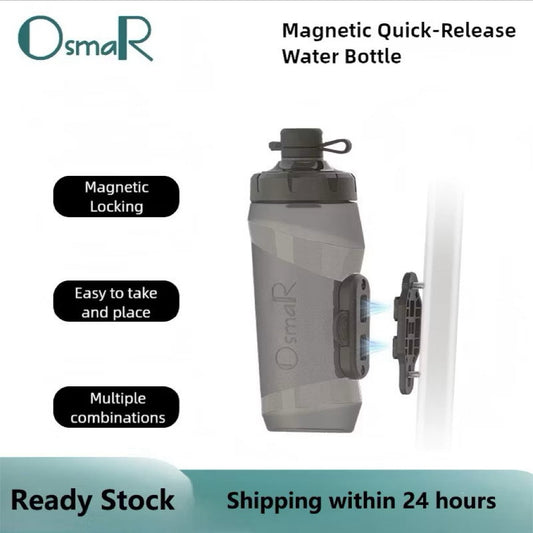 OSMAR magnetic water bottle with holder, buckle straps for bottle holder | Liaoge Singapore