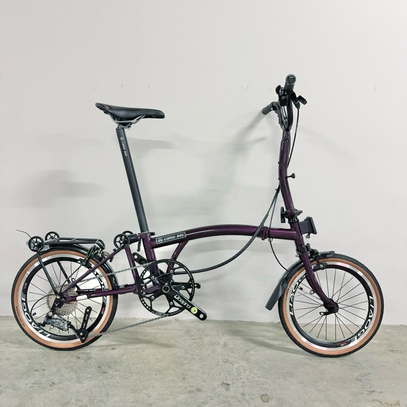 16 inch trifold bike Liaoge666 version 4=3.4 Shimano 9speed 16inch hollow tech | Shopee Singapore