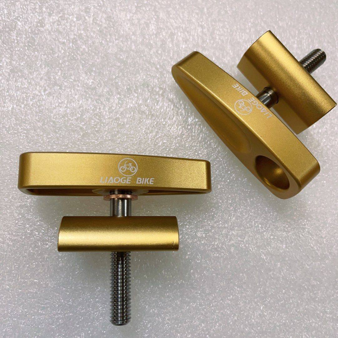 Trifold Bike Hinge Clamp Titanium Screw