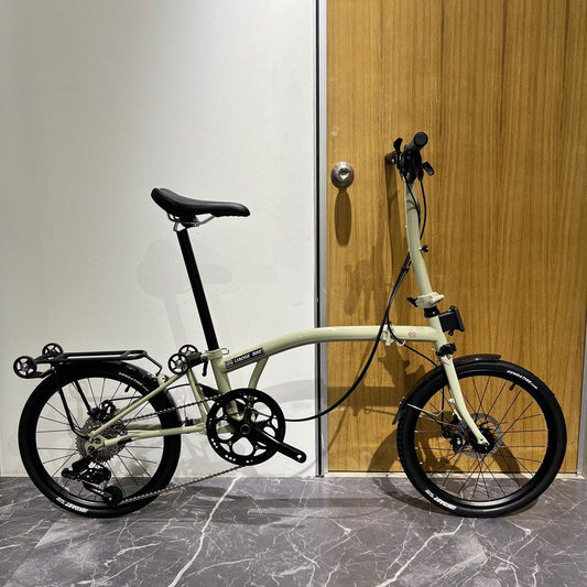 VERSION 2025! LIAOGE D9-20” TRIFOLD BIKE WITH DISC BRAKES 9 SPEED